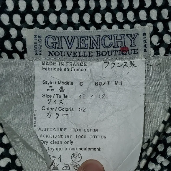 Vintage Givenchy Nouvelle Boutique skirt - Picture 2 of 6